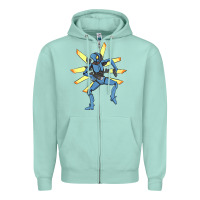 Seafoam ultrakill  funny Zipper Hoodie - lanVoArt