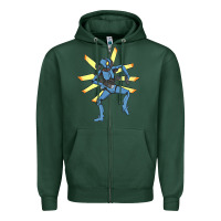 Sports Green ultrakill  funny Zipper Hoodie - lanVoArt