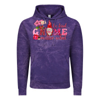 Cloud Purple Be kind gnome matter what Valentine's Day Vintage Hoodie - HowdyJamesFarm