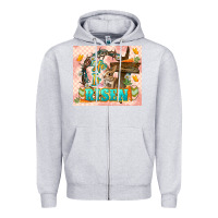 Heather Grey Easter Day He is risen 20oz skinny Zipper Hoodie - LillyAllenDesigns