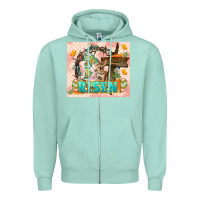 Seafoam Easter Day He is risen 20oz skinny Zipper Hoodie - LillyAllenDesigns
