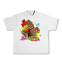 Lunar Rock Black woman Autism nails Urban Heavy Tee - NancyCooperArtShop