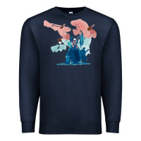 Navy risk of rain 2 Premium Sweatshirt - lanVoArt
