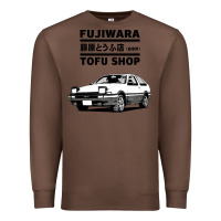 Chestnut initial d fujiwara tofu shop ae86 manga Premium Sweatshirt - lanVoArt