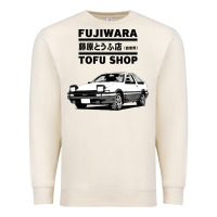 Sandshell initial d fujiwara tofu shop ae86 manga Premium Sweatshirt - lanVoArt
