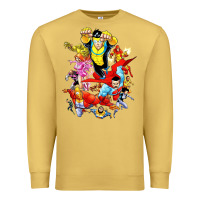 Antique Gold invincible and friend hero art Premium Sweatshirt - lanVoArt