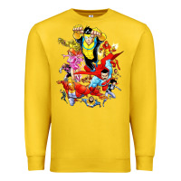 Lemon invincible and friend hero art Premium Sweatshirt - lanVoArt