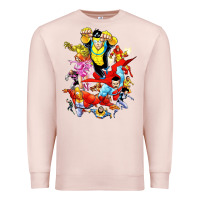 Pale Pink invincible and friend hero art Premium Sweatshirt - lanVoArt