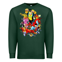 Sports Green invincible and friend hero art Premium Sweatshirt - lanVoArt