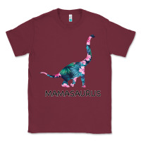 Burgundy Mamasaurus Dinosaur Classic Tee - Bettercallsaul