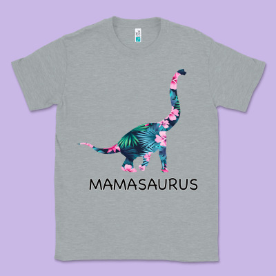 Mamasaurus Dinosaur Classic Tee Designed By Bettercallsaul