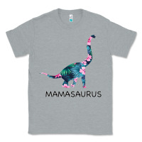 Heather Grey Mamasaurus Dinosaur Classic Tee - Bettercallsaul