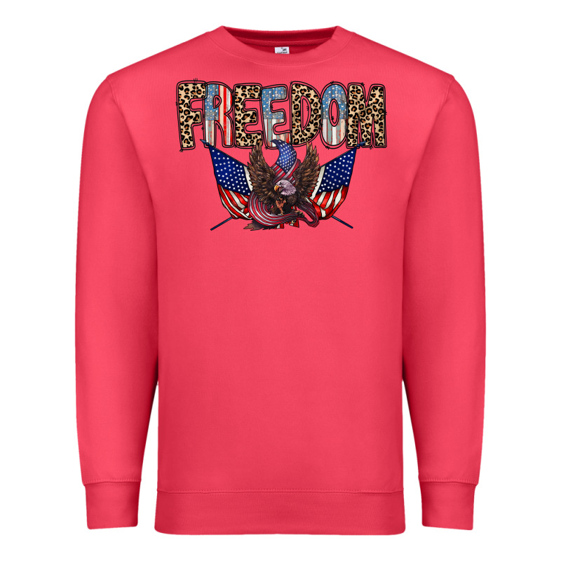 Freedom Premium Sweatshirt by RacoonDesign | Teevron