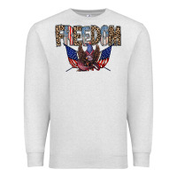Oatmeal Heather freedom Premium Sweatshirt - RacoonDesign