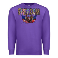 Purple freedom Premium Sweatshirt - RacoonDesign