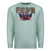 Seafoam freedom Premium Sweatshirt - RacoonDesign