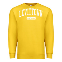 Lemon levittown new york ny vintage athletic sports design t shirt Premium Sweatshirt - lanVoArt