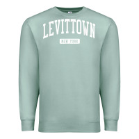 Seafoam levittown new york ny vintage athletic sports design t shirt Premium Sweatshirt - lanVoArt