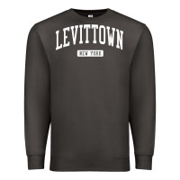 Smoke levittown new york ny vintage athletic sports design t shirt Premium Sweatshirt - lanVoArt