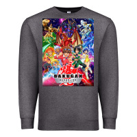 Charcoal Heather bakugan Premium Sweatshirt - lanVoArt