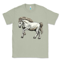 Matcha percheron horse Classic Tee - LillyAllenDesigns