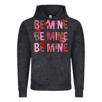 Vintage Black Be mine be mine be mine Valentine's Day Vintage Hoodie - HowdyJamesFarm