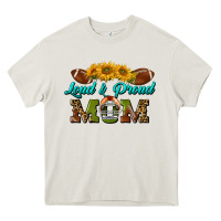 Cream Western Loud And Proud Mom Heavy Core Tee - BundleAndBundleShop