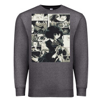 Charcoal Heather another mei misaki poster Premium Sweatshirt - lanVoArt