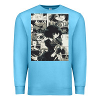 Ocean Blue another mei misaki poster Premium Sweatshirt - lanVoArt