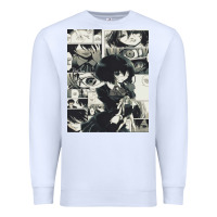 White another mei misaki poster Premium Sweatshirt - lanVoArt