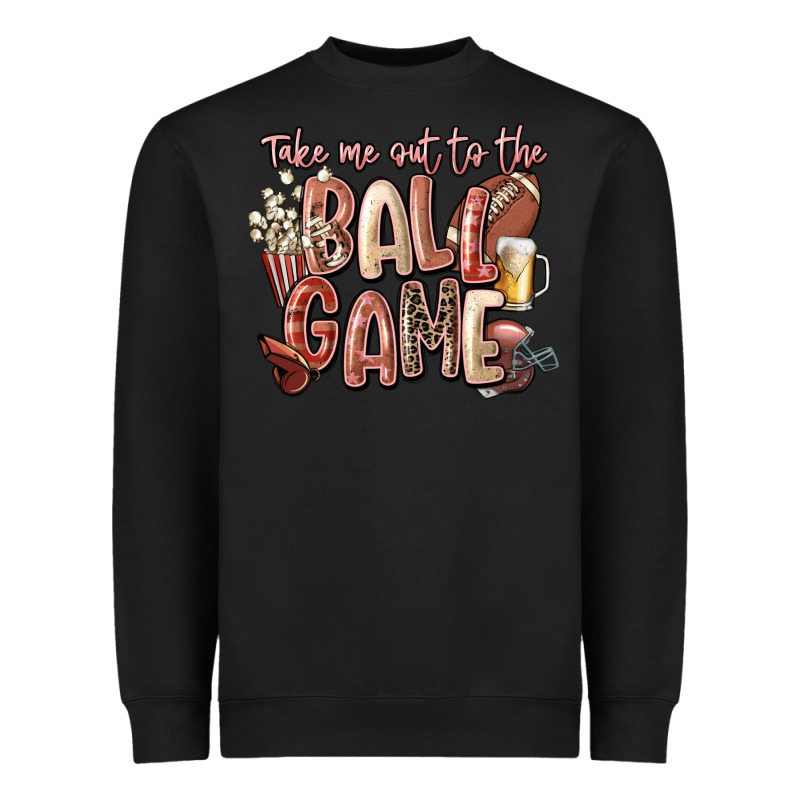 Take Me Out To The Ball Game Heavyweight Sweatshirt by FaDigitalArtStudio | Teevron