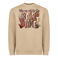 Mushroom take me out to the ball game Heavyweight Sweatshirt - FaDigitalArtStudio