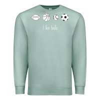 Seafoam Funny Sports Balls Gag Gift Premium Sweatshirt - lanVoArt