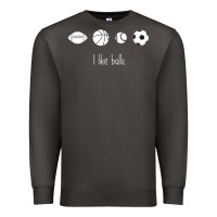 Smoke Funny Sports Balls Gag Gift Premium Sweatshirt - lanVoArt