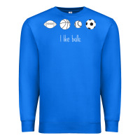 True Royal Funny Sports Balls Gag Gift Premium Sweatshirt - lanVoArt