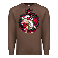 Chestnut hazbin hotel christmas Premium Sweatshirt - lanVoArt
