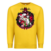 Lemon hazbin hotel christmas Premium Sweatshirt - lanVoArt
