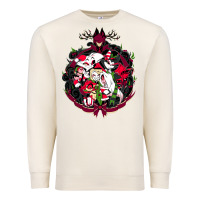 Sandshell hazbin hotel christmas Premium Sweatshirt - lanVoArt