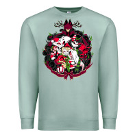 Seafoam hazbin hotel christmas Premium Sweatshirt - lanVoArt