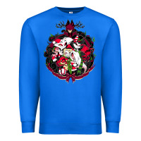 True Royal hazbin hotel christmas Premium Sweatshirt - lanVoArt