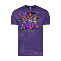 Cloud Purple Let's get halloweird Vintage Tee - NancyCooperArtShop