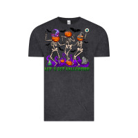 Vintage Black Let's get halloweird Vintage Tee - NancyCooperArtShop