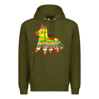 Army Green pinata Premium Hoodie - FaDigitalArtStudio