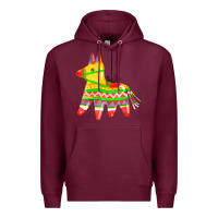Burgundy pinata Premium Hoodie - FaDigitalArtStudio