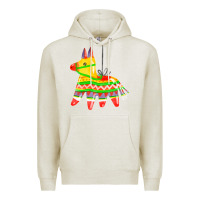 Oatmeal Heather pinata Premium Hoodie - FaDigitalArtStudio