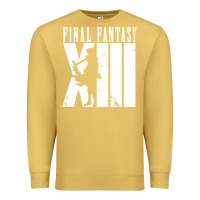 Antique Gold final fantasy xiii lightning white Premium Sweatshirt - lanVoArt