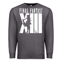 Charcoal Heather final fantasy xiii lightning white Premium Sweatshirt - lanVoArt