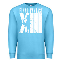 Ocean Blue final fantasy xiii lightning white Premium Sweatshirt - lanVoArt