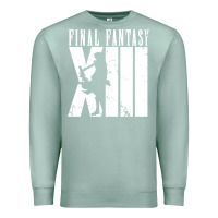 Seafoam final fantasy xiii lightning white Premium Sweatshirt - lanVoArt