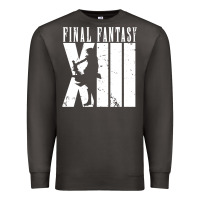 Smoke final fantasy xiii lightning white Premium Sweatshirt - lanVoArt